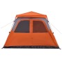 Iglu-Zelt 6 Personen schnell öffnend grau/orange von vidaXL, Zelte - Ref: Foro24-4004235, Preis: 179,82 €, Rabatt: %
