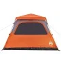 Iglu-Zelt 6 Personen schnell öffnend grau/orange von vidaXL, Zelte - Ref: Foro24-4004235, Preis: 202,06 €, Rabatt: %