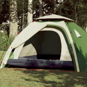 Iglu-Zelt für 4 Personen, schnell zu öffnen, grün von vidaXL, Zelte - Ref: Foro24-4004242, Preis: 113,86 €, Rabatt: %