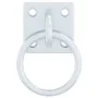 Hakenringe mit Platten 3 Einheiten aus silbernem Stahl von vidaXL, Pferdefutter - Ref: Foro24-172470, Preis: 14,44 €, Rabatt: %