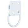Hakenringe mit Platten 3 Einheiten aus silbernem Stahl von vidaXL, Pferdefutter - Ref: Foro24-172470, Preis: 14,44 €, Rabatt: %