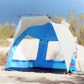 Beach tent 2 people waterproof quick opening blue by vidaXL, tents - Ref: Foro24-4005290, Price: 65,55 €, Discount: %