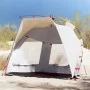 Beach tent 2 people waterproof quick opening gray by vidaXL, tents - Ref: Foro24-4005292, Price: 65,52 €, Discount: %