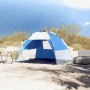 Tienda de playa 2 personas impermeable apertura rápida azul de vidaXL, Tiendas de campaña - Ref: Foro24-4005299, Precio: 55,53 €