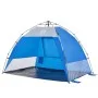 Tienda de playa 2 personas impermeable apertura rápida azul de vidaXL, Tiendas de campaña - Ref: Foro24-4005299, Precio: 67,5...