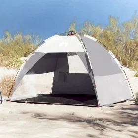 Beach tent 2 people waterproof quick opening gray by vidaXL, tents - Ref: Foro24-4005301, Price: 67,57 €, Discount: %