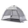 Strandzelt 2 Personen wasserdicht schnell öffnend grau von vidaXL, Zelte - Ref: Foro24-4005301, Preis: 61,42 €, Rabatt: %