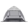 Beach tent 2 people waterproof quick opening gray by vidaXL, tents - Ref: Foro24-4005301, Price: 67,57 €, Discount: %