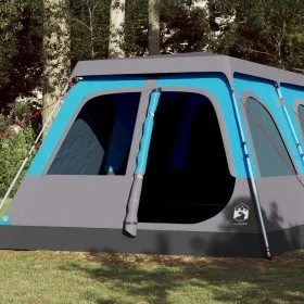 Igloo tent 10 people quick opening blue by vidaXL, tents - Ref: Foro24-4004240, Price: 303,87 €, Discount: %