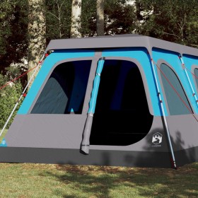 Iglu-Zelt 10 Personen, schnell zu öffnen, blau von vidaXL, Zelte - Ref: Foro24-4004240, Preis: 291,25 €, Rabatt: %