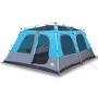 Igloo tent 10 people quick opening blue by vidaXL, tents - Ref: Foro24-4004240, Price: 287,46 €, Discount: %