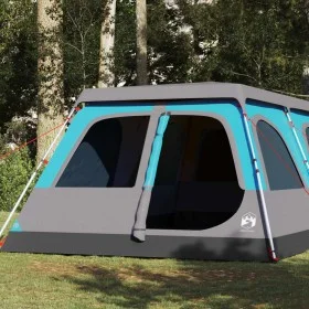 Tienda de campaña iglú 8 personas apertura rápida azul de vidaXL, Tiendas de campaña - Ref: Foro24-4004237, Precio: 273,57 €,...