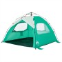 Strandzelt 3 Personen wasserdicht schnell öffnend grün von vidaXL, Zelte - Ref: Foro24-4005315, Preis: 66,67 €, Rabatt: %