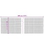 Gartenzaun aus Schilfrohr 300x80 cm von vidaXL, Zaunpaneele - Ref: Foro24-365756, Preis: 31,10 €, Rabatt: %