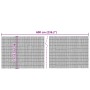 Valla de jardín de caña 600x90 cm de vidaXL, Paneles de vallas - Ref: Foro24-365754, Precio: 51,45 €, Descuento: %
