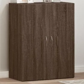 Aktenschrank aus braunem Eichenholzwerkstoff, 60 x 32 x 77,5 cm von vidaXL, Aktenschränke - Ref: Foro24-840771, Preis: 61,84 ...