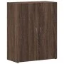 Brown oak engineered wood filing cabinet 60x32x77.5cm by vidaXL, Filing cabinets - Ref: Foro24-840771, Price: 61,84 €, Discou...