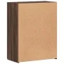 Brown oak engineered wood filing cabinet 60x32x77.5cm by vidaXL, Filing cabinets - Ref: Foro24-840771, Price: 61,84 €, Discou...