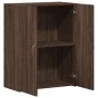 Aktenschrank aus braunem Eichenholzwerkstoff, 60 x 32 x 77,5 cm von vidaXL, Aktenschränke - Ref: Foro24-840771, Preis: 61,90 ...