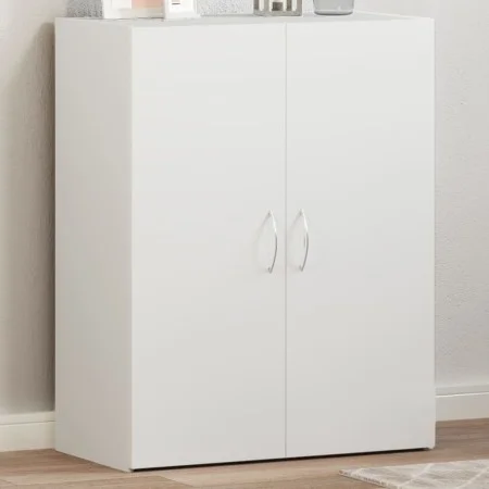 White engineered wood filing cabinet 60x32x77.5 cm by vidaXL, Filing cabinets - Ref: Foro24-840765, Price: 66,43 €, Discount: %