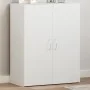 Weißer Aktenschrank aus Holzwerkstoff, 60 x 32 x 77,5 cm von vidaXL, Aktenschränke - Ref: Foro24-840765, Preis: 66,36 €, Raba...