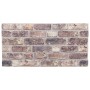3D wall panels 10 units EPS dark brown 100x50 cm by vidaXL, Wall covering - Ref: Foro24-4008544, Price: 194,14 €, Discount: %