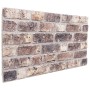 3D wall panels 10 units EPS dark brown 100x50 cm by vidaXL, Wall covering - Ref: Foro24-4008544, Price: 194,14 €, Discount: %