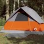 3 Person Igloo Tent Waterproof Gray Orange by vidaXL, tents - Ref: Foro24-94697, Price: 67,59 €, Discount: %