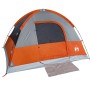 Tienda de campaña iglú para 3 personas impermeable gris naranja de vidaXL, Tiendas de campaña - Ref: Foro24-94697, Precio: 61...