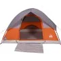 3-Personen-Iglu-Zelt, wasserdicht, Grau-Orange von vidaXL, Zelte - Ref: Foro24-94697, Preis: 67,59 €, Rabatt: %