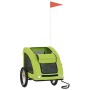 Haustier-Fahrradanhänger, Eisen-Oxford-Stoff, grün von vidaXL, Kinderwagen für Haustiere - Ref: Foro24-93969, Preis: 97,20 €,...