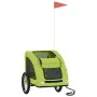 Pet Bicycle Trailer Iron Oxford Cloth Green by vidaXL, pet strollers - Ref: Foro24-93969, Price: 96,58 €, Discount: %