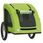 Haustier-Fahrradanhänger, Eisen-Oxford-Stoff, grün von vidaXL, Kinderwagen für Haustiere - Ref: Foro24-93969, Preis: 96,58 €,...