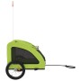 Haustier-Fahrradanhänger, Eisen-Oxford-Stoff, grün von vidaXL, Kinderwagen für Haustiere - Ref: Foro24-93969, Preis: 97,20 €,...