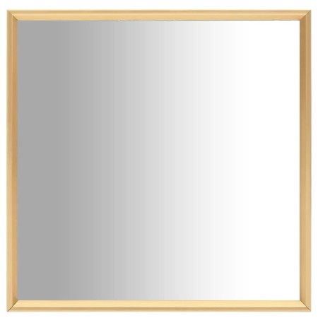 Golden mirror 40x40 cm by vidaXL, Mirrors - Ref: Foro24-322742, Price: 30,25 €, Discount: %