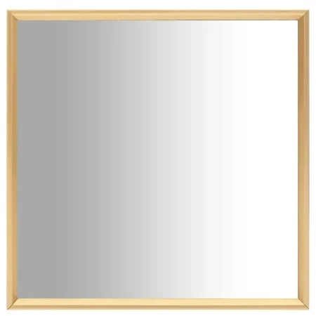 Goldener Spiegel 40x40 cm von vidaXL, Spiegel - Ref: Foro24-322742, Preis: 29,68 €, Rabatt: %