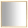 Goldener Spiegel 40x40 cm von vidaXL, Spiegel - Ref: Foro24-322742, Preis: 29,68 €, Rabatt: %