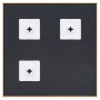 Golden mirror 40x40 cm by vidaXL, Mirrors - Ref: Foro24-322742, Price: 30,25 €, Discount: %
