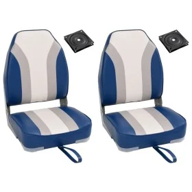Set mit 4 klappbaren Bootssitzen mit hoher Rückenlehne von vidaXL, Segelboote - Ref: Foro24-3284303, Preis: 177,04 €, Rabatt: %