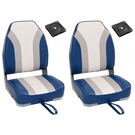 Set of 4 pcs folding boat seats with high backrest by vidaXL, Sailboats - Ref: Foro24-3284303, Price: 177,04 €, Discount: %