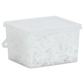 White silicone horse braid bands 2500 units by vidaXL, horse care - Ref: Foro24-172495, Price: 17,27 €, Discount: %