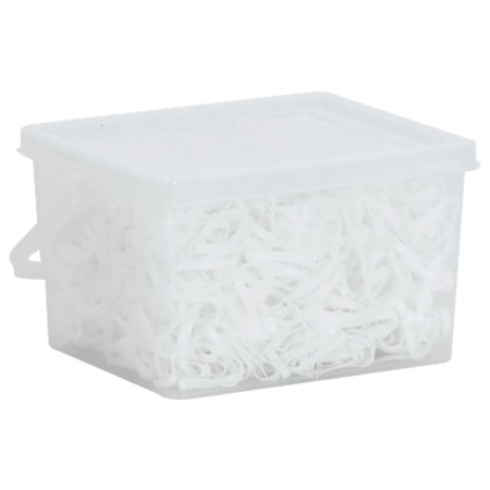 Bandas de trenzas de caballo silicona blanco 2500 unidades de vidaXL, Cuidado de caballos - Ref: Foro24-172495, Precio: 13,00...