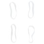 Bandas de trenzas de caballo silicona blanco 2500 unidades de vidaXL, Cuidado de caballos - Ref: Foro24-172495, Precio: 13,00...