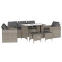 6-piece garden sofa set and gray synthetic rattan cushions by vidaXL, Garden sets - Ref: Foro24-3213554, Price: 502,46 €, Dis...
