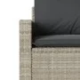 6-piece garden sofa set and gray synthetic rattan cushions by vidaXL, Garden sets - Ref: Foro24-3213554, Price: 534,09 €, Dis...
