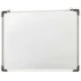 Magnetisches, trocken abwischbares Whiteboard aus weißem Stahl, 90 x 60 cm von vidaXL, Whiteboards - Ref: Foro24-146633, Prei...