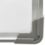 Pizarra magnética de borrado en seco acero blanco 90x60 cm de vidaXL, Pizarras blancas - Ref: Foro24-146633, Precio: 42,66 €,...