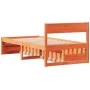 Bed frame with drawers solid brown pine wood 90x190 cm by vidaXL, Beds and slatted bases - Ref: Foro24-846806, Price: 163,64 ...