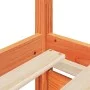 Bed frame with drawers solid brown pine wood 90x190 cm by vidaXL, Beds and slatted bases - Ref: Foro24-846806, Price: 163,64 ...