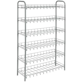 Metaltex Schuhschrank mit 6 Ebenen in Grau-Silber von Metaltex, Schuhregale und Schuhorganisatoren - Ref: Foro24-430406, Prei...